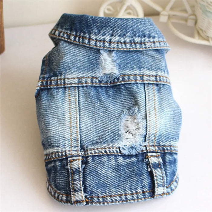 2024 Denim Cowboy Dog Vest