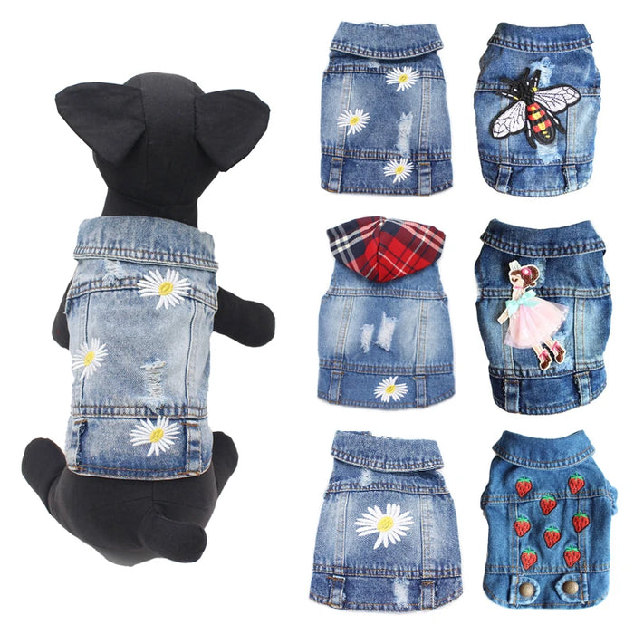 2024 Denim Cowboy Dog Vest