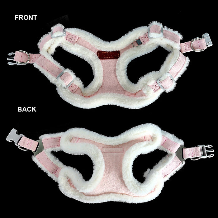 Didog Warm Padded Dog Harness and Leash Set for Small and Medium Dogs or Cats