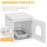 Beautiful Enclosed Cat Litter Box