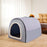 Large Foldable Indoor Dog and Cat House