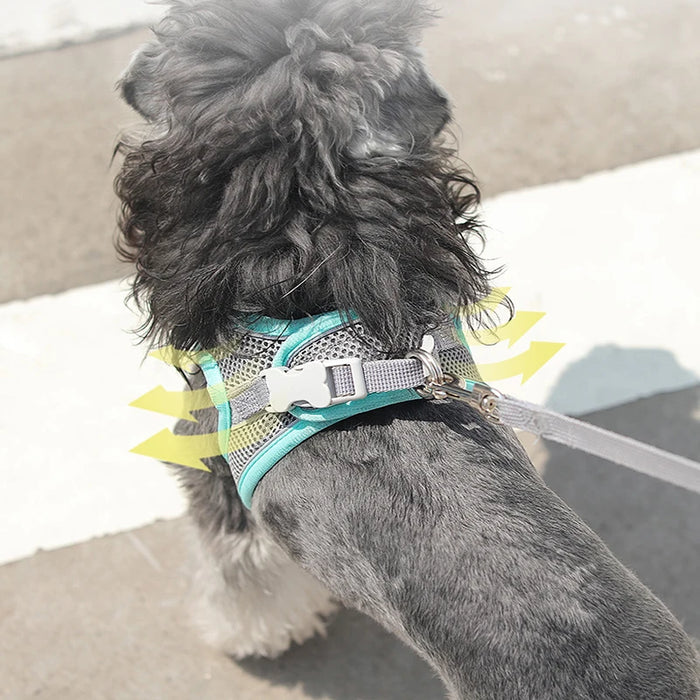 Kimpets Breathable Reflective Adjustable Vest Harness