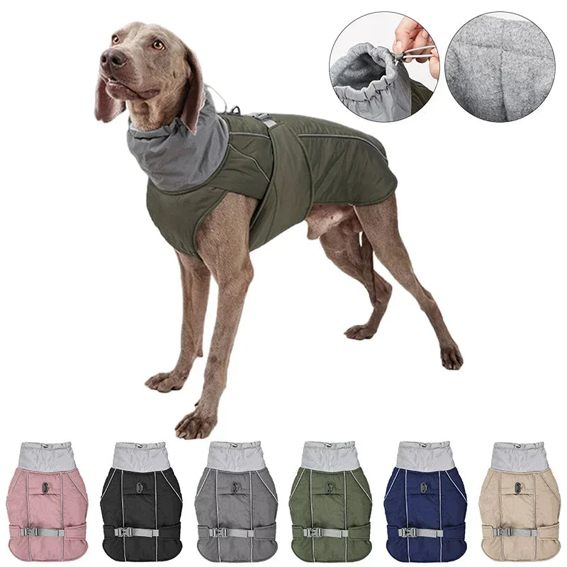 2024 Waterproof Padded Dog Vest/Jacket